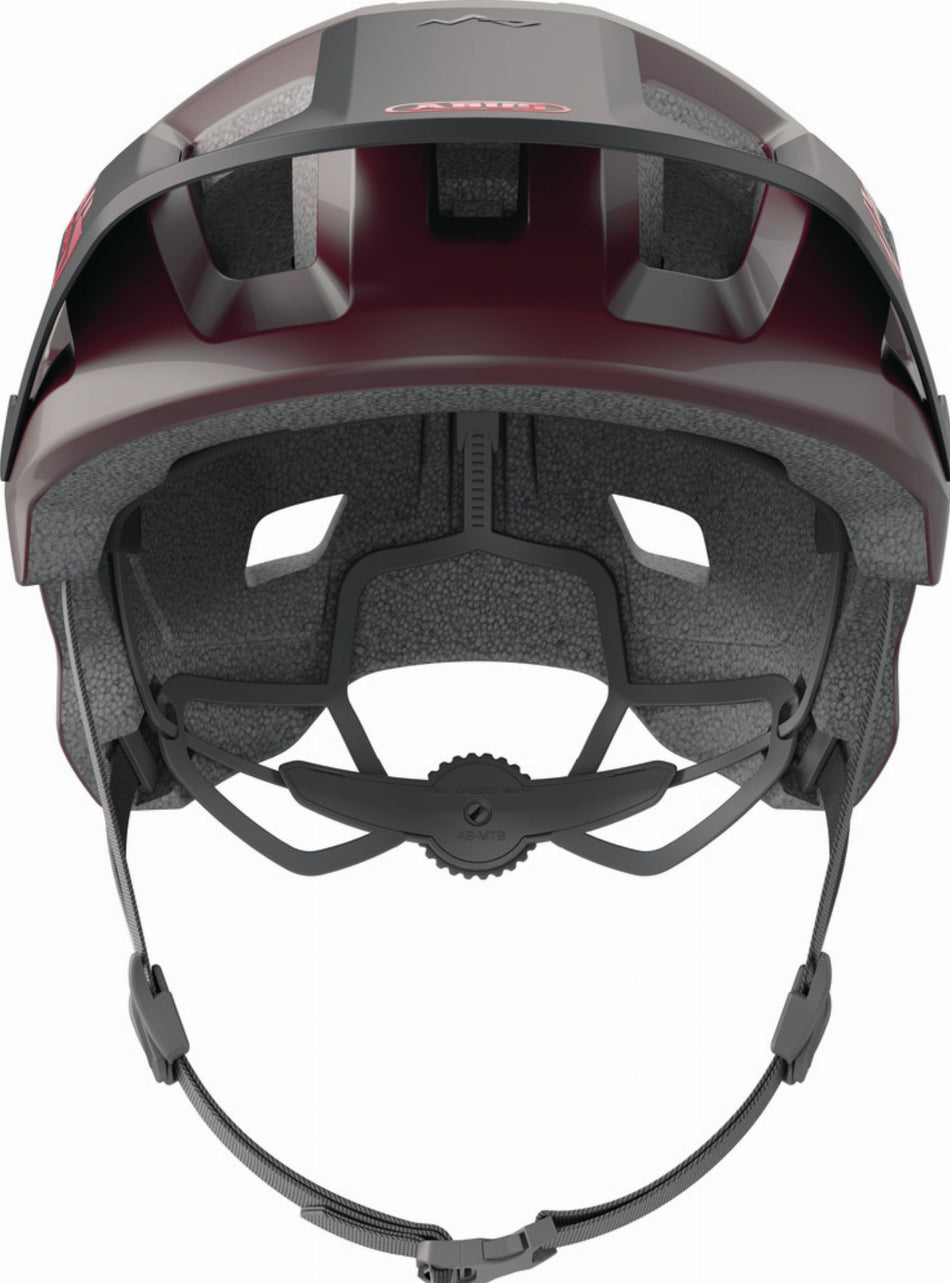 Abus YouDrop Kinder-Helm wildberry red S (48-55 cm)