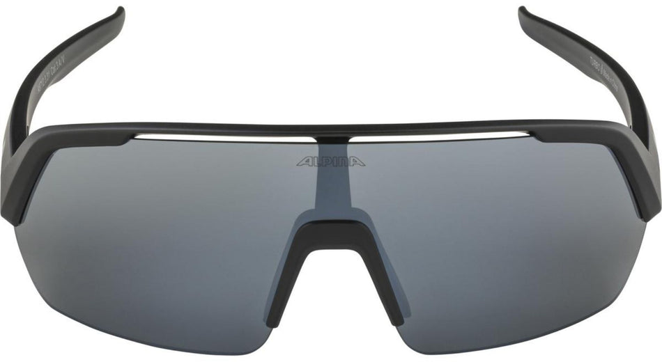 Alpina Turbo HR Sportbrille black matt/mirror black