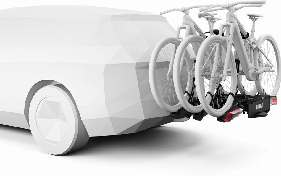 Thule Epos Klappbarer Anhängerkupplungs-Fahrradträger für 3 Fahrräder black