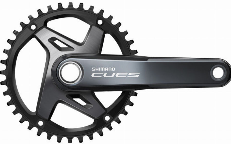 Shimano FC-U8000 Cues Kurbelgarnitur 9/10/11-fach ohne Kettenschutzring, 40 Zähne schwarz