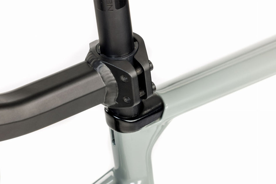 Acid Sattelstützengepäckträger Beam Federklappe + Side Rail RILink black