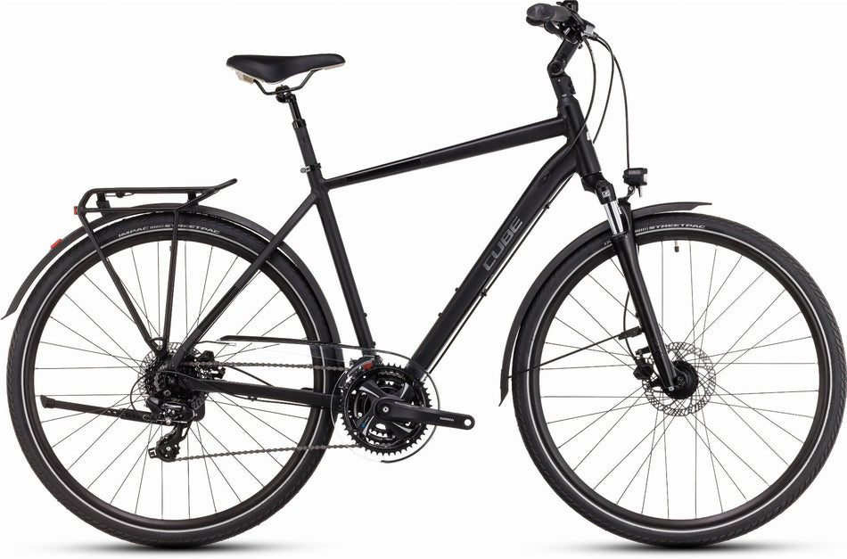 Cube Touring One Trekkingrad Diamant 28" black´n´metal