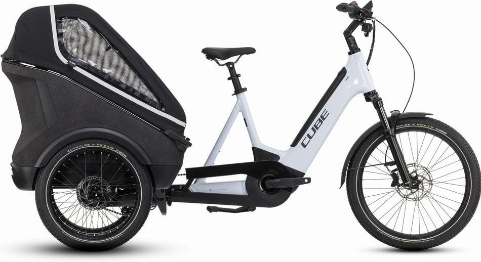 Cube Trike Family Hybrid 1500 Wh E-Lastenrad 24"/20" flashwhite´n´reflex one size