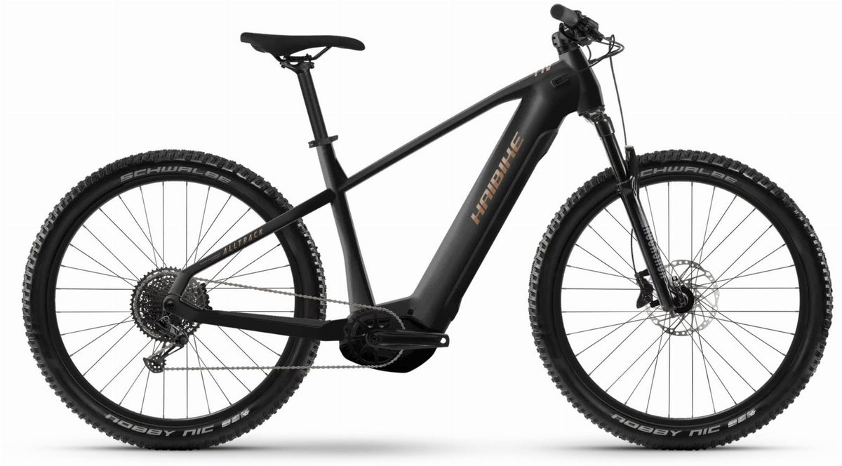 e mountainbike hardtail haibike Haibike AllTrack 8.5 750 Wh E-Bike Hardtail Diamant 27,5" black/bronze – Biketech24