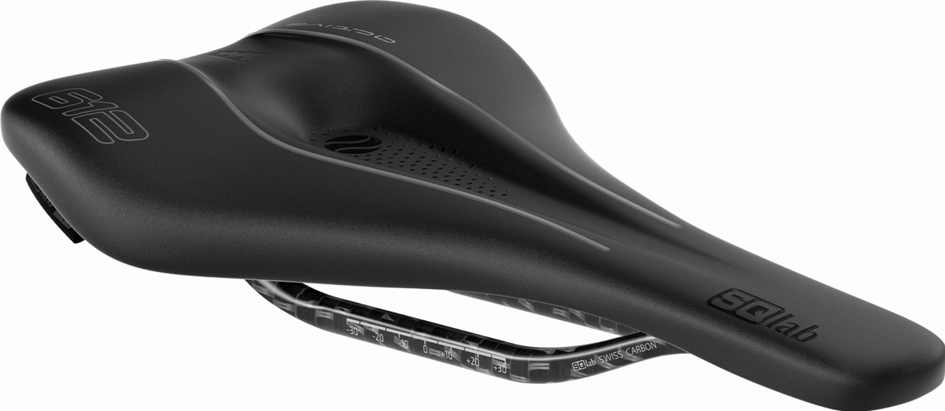 SQlab 612 Ergowave active 2.1 Carbon Sattel schwarz - 15 cm