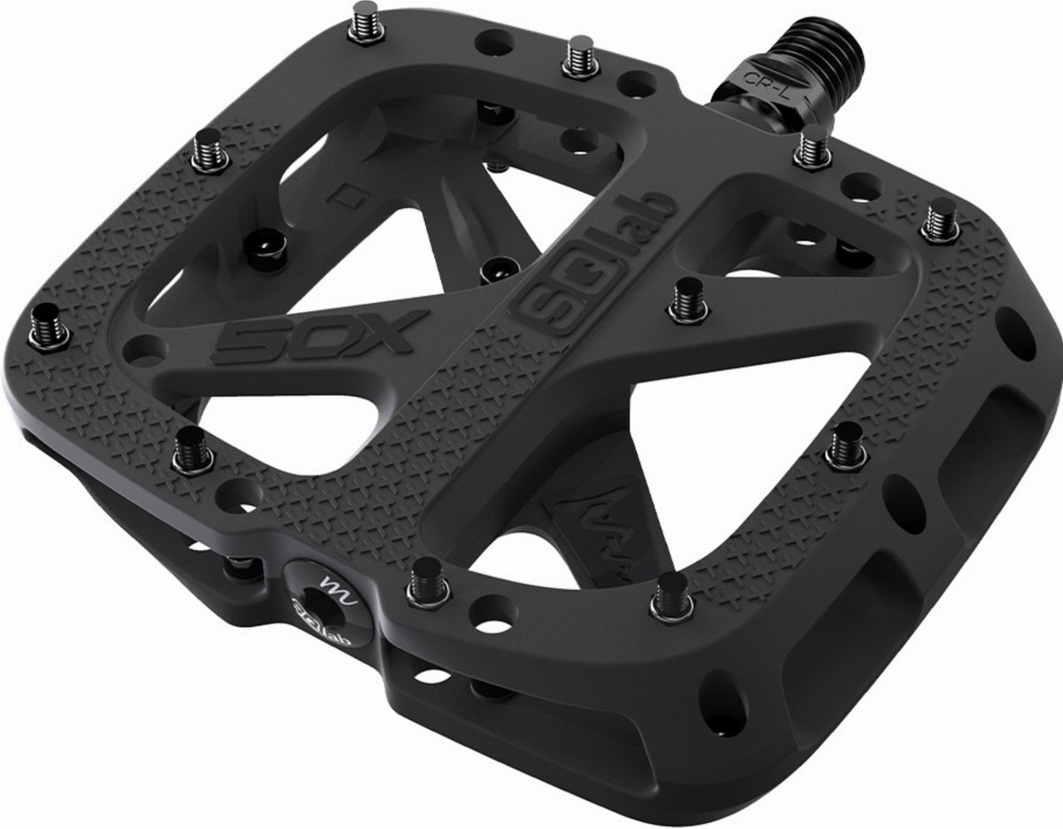 SQlab 5OX Pedale 110 x 105 mm schwarz - S (-5 mm)