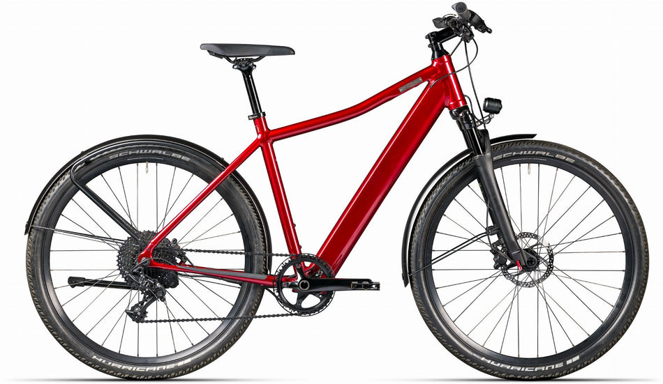 Coboc Iseo 360 Wh E-Bike Diamant rooftop red, gloss