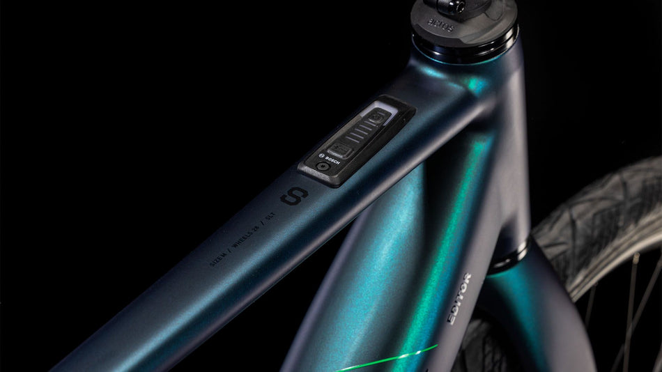 Cube Editor Hybrid SLT 400 Wh E-Bike Diamant 28" goblin´n´glossy