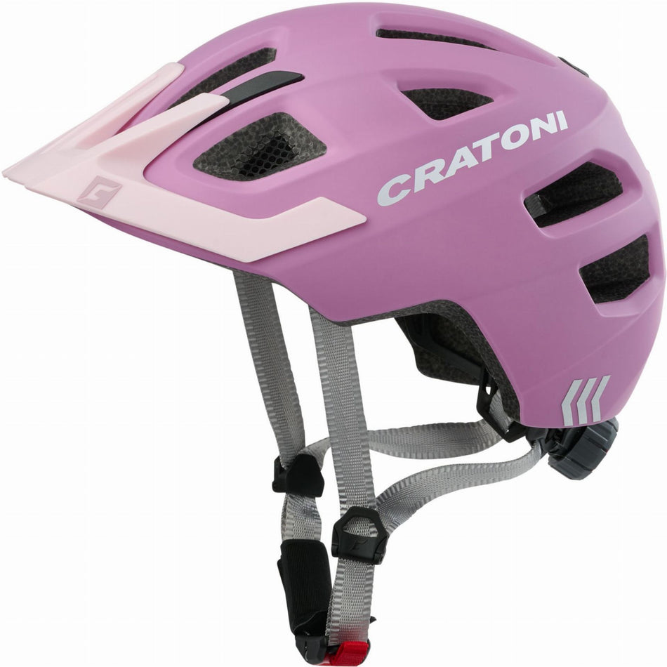 Cratoni Maxster Pro Kinder-Helm blush-rose matt