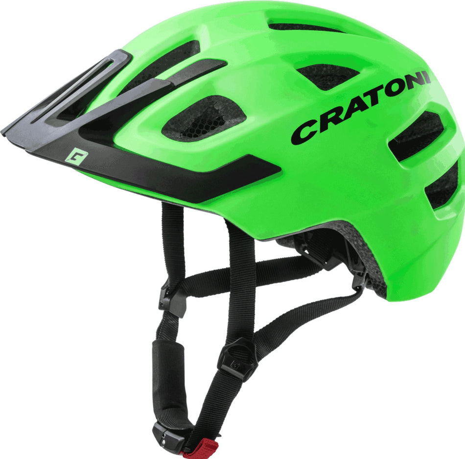 Cratoni Maxster Pro Kinder-Helm neongreen matt