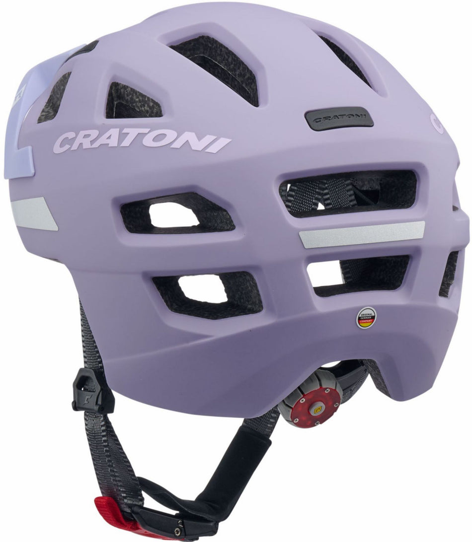 Cratoni Maxster Pro Kinder-Helm purple matt