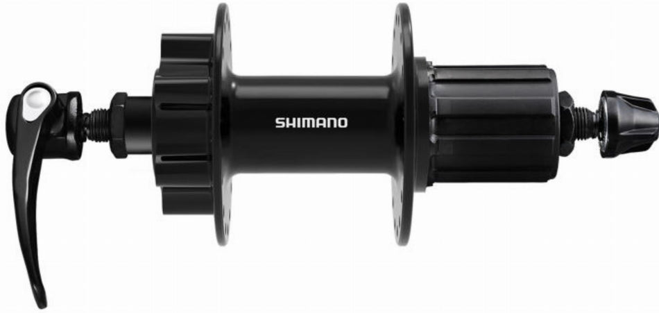 Shimano Cues FH-QB400-HM Hinterradnabe 135 mm schwarz