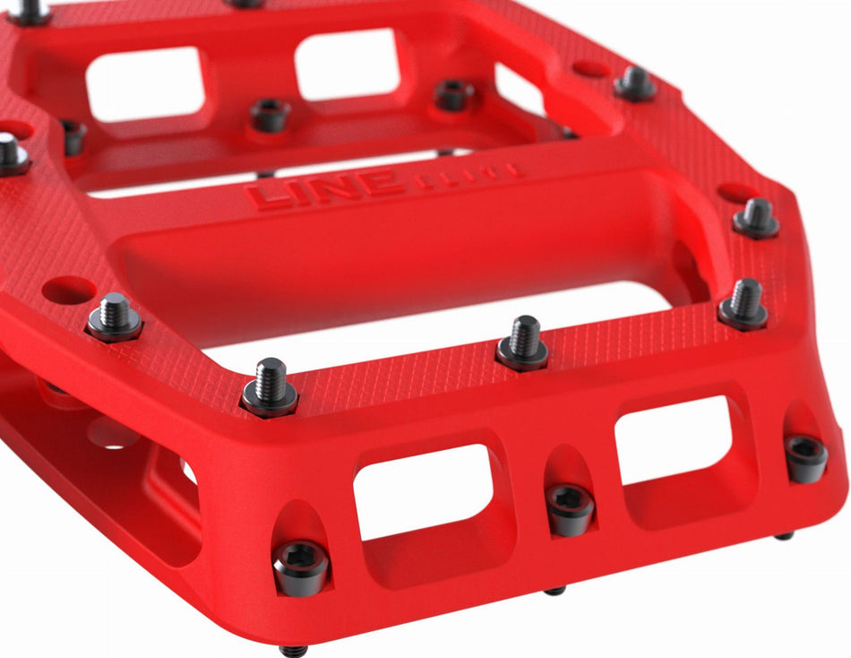 Trek Line Elite Plattformpedalset radioactive red 9/16" (15 mm)