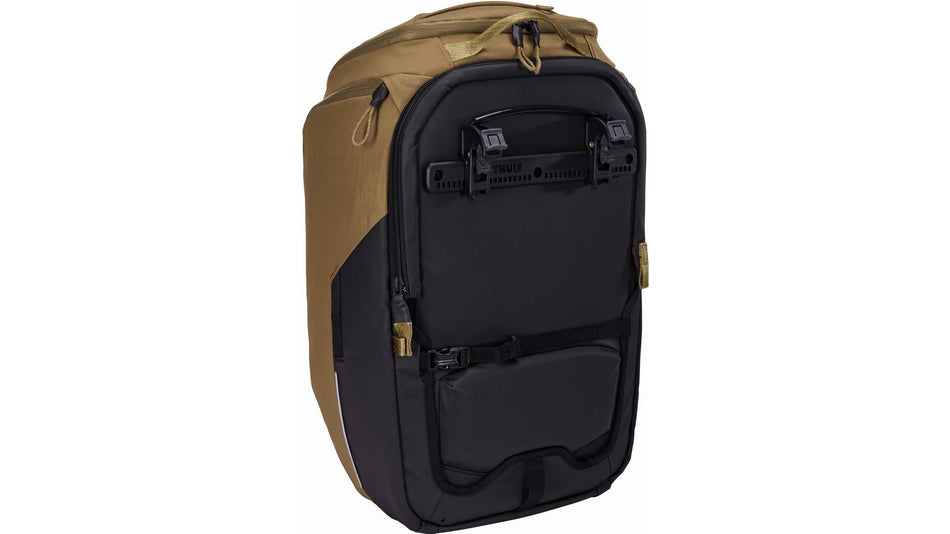 Thule Paramount Hybrid Pannier Fahrradpacktasche und Rucksack in einem Nutria 26 L