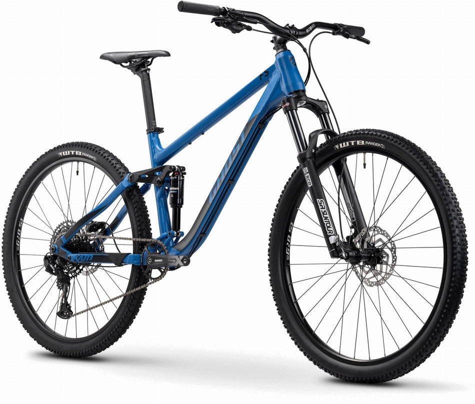 Ghost Kato FS MTB-Fully medium blue/metallic black blue - matt