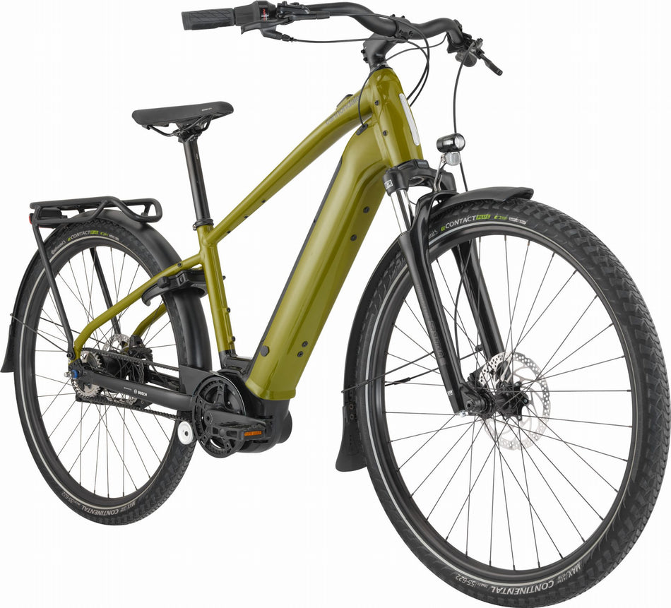 Cannondale Mavaro Neo 4 500 Wh E-Bike Diamant olive green