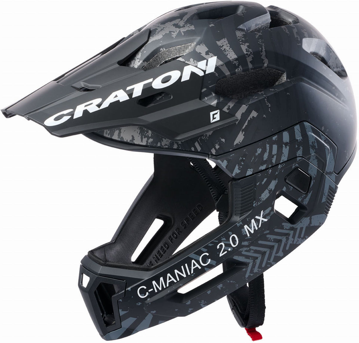 Cratoni C-Maniac 2.0 MX Enduro-Helm black-anthracite matt – Biketech24