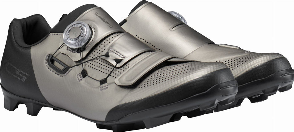 Shimano XC502 MTB-Schuhe breite Ausführung silver