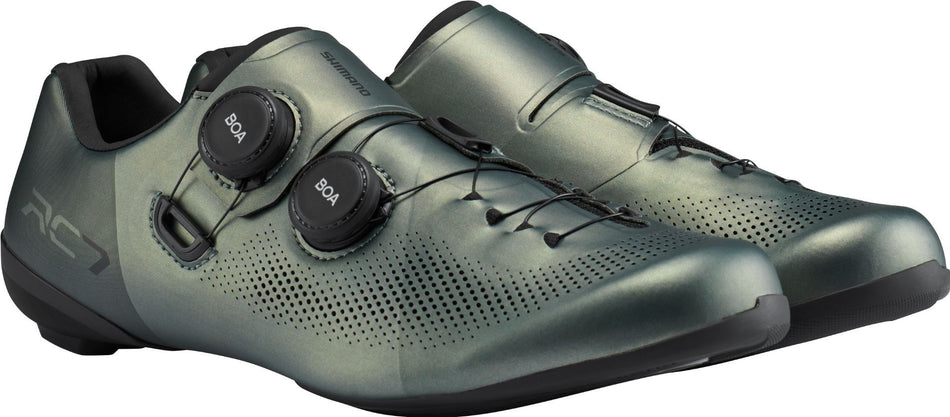 Shimano RC703 Rennradschuhe breite Ausführung sage green