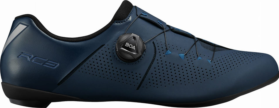 Shimano RC302 Rennradschuhe breite Ausführung navy
