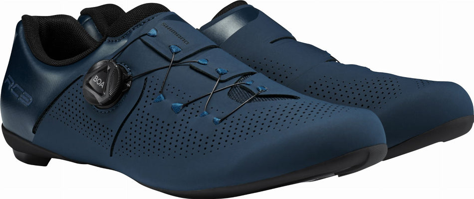 Shimano RC302 Rennradschuhe breite Ausführung navy