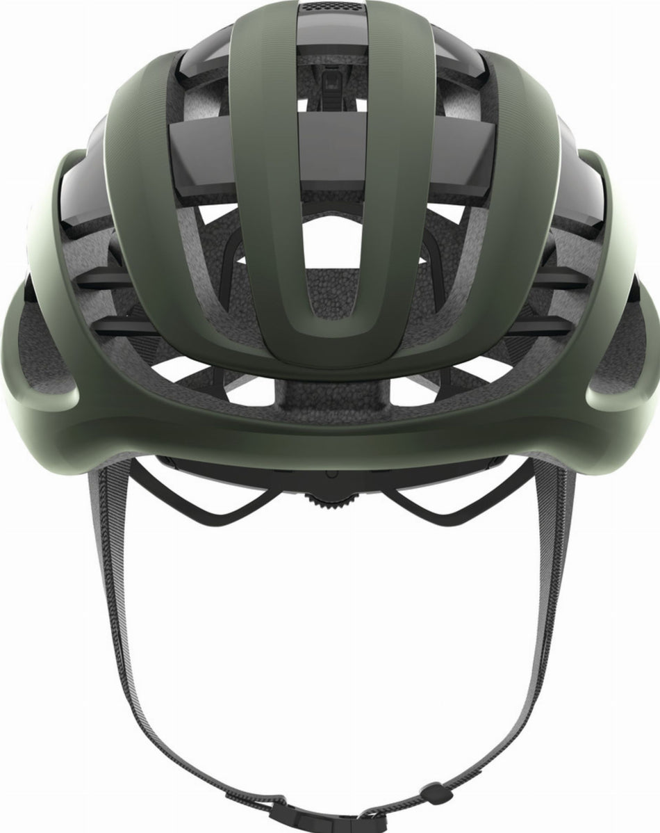 Abus AirBreaker Rennrad-Helm olive green