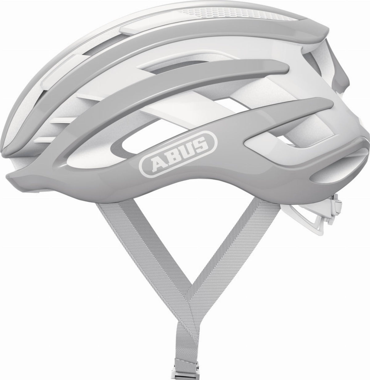 abus rennrad Abus AirBreaker Rennrad-Helm pure grey – Biketech24