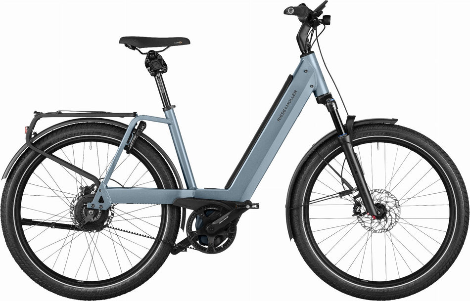 Riese & Müller Nevo4 GT vario 625 Wh E-Bike 26" ice blue 43 cm