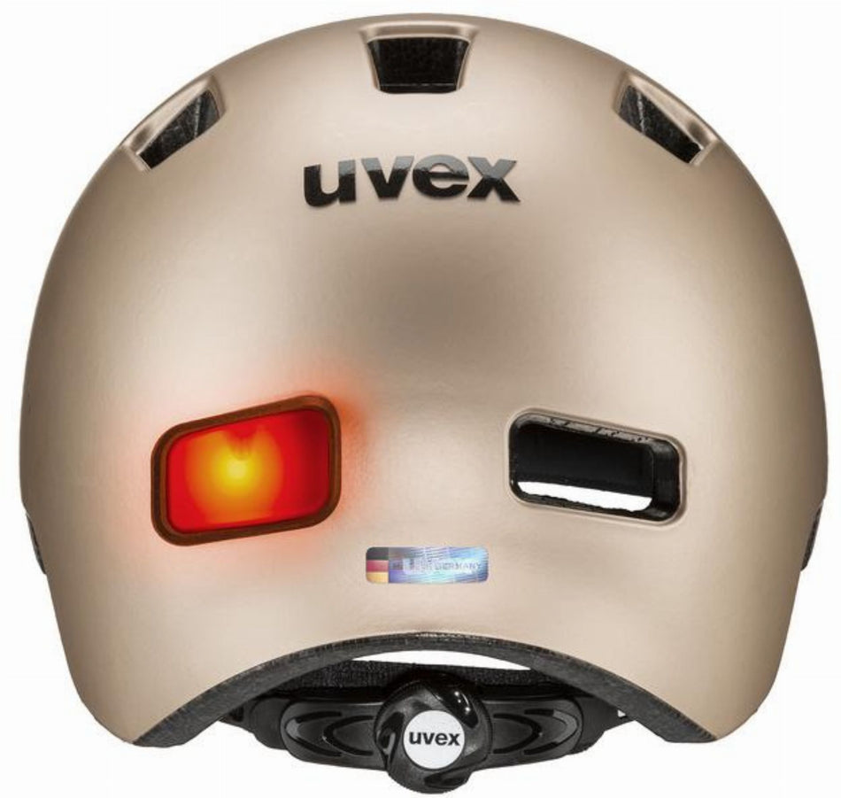 Uvex City 4 Helm soft gold matt