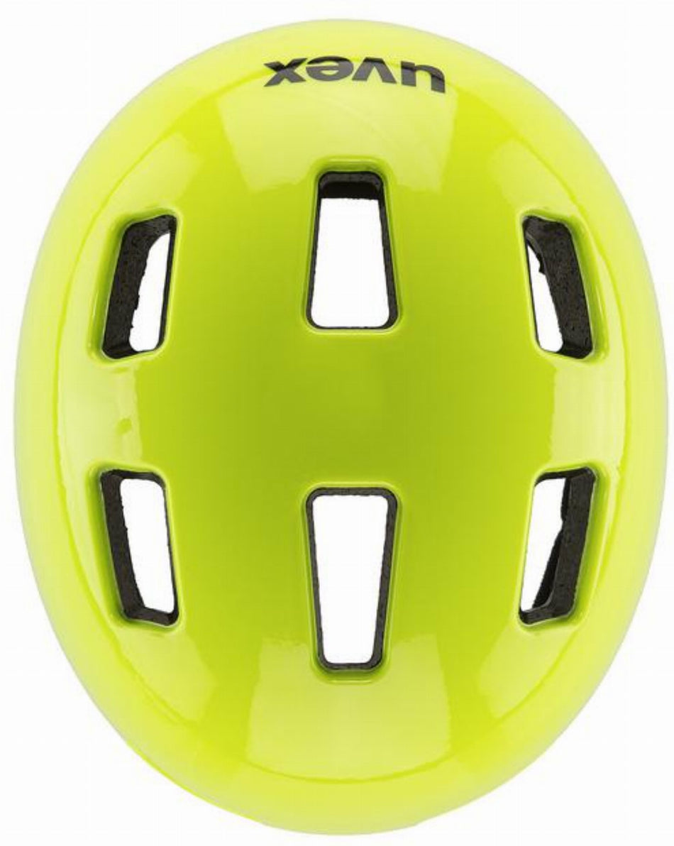 Uvex HLMT 4 Kinder-Helm neon yellow