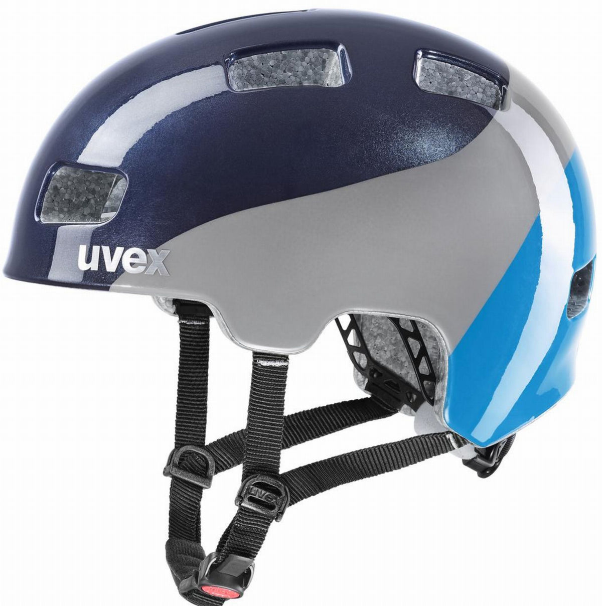 Uvex HLMT 4 Kinder-Helm deep space - blue - 55-58 cm