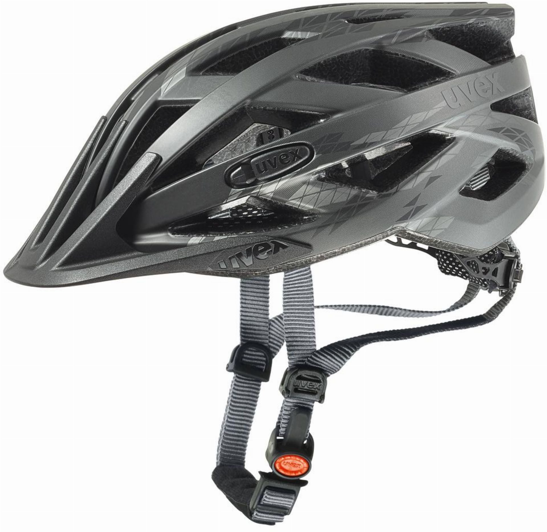 Uvex I-VO CC Helm black-smoke matt - 52-57 cm