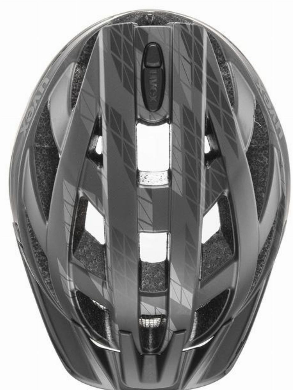 Uvex I-VO CC Helm black-smoke matt