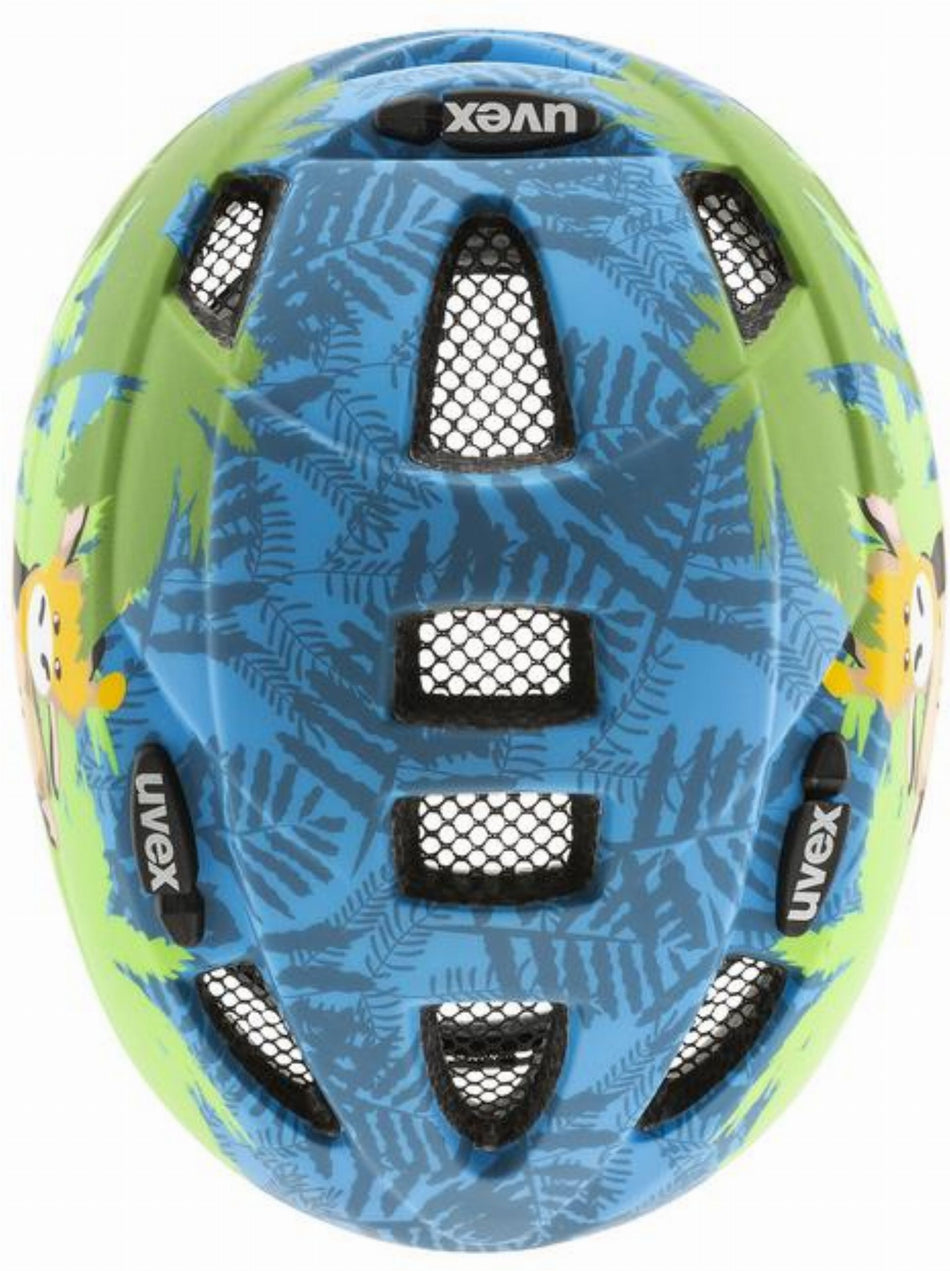 Uvex Kid 2 CC Kinder-Helm jungle matt