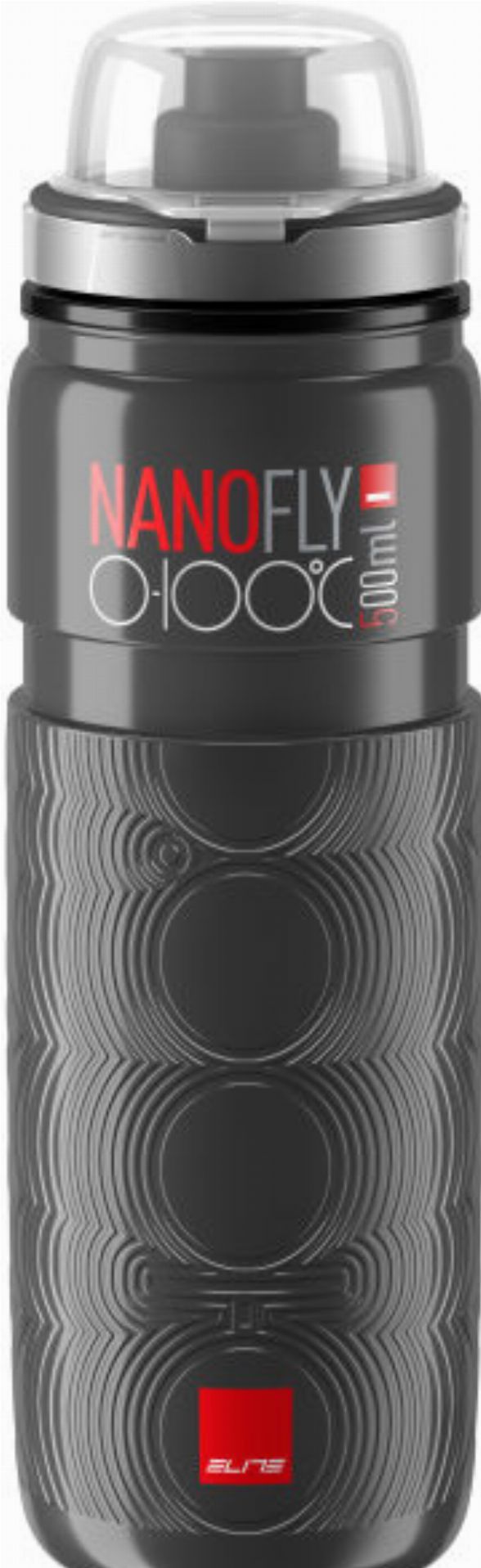 Elite Nanofly 0-100° Thermoflasche dunkelgrau 500 ml