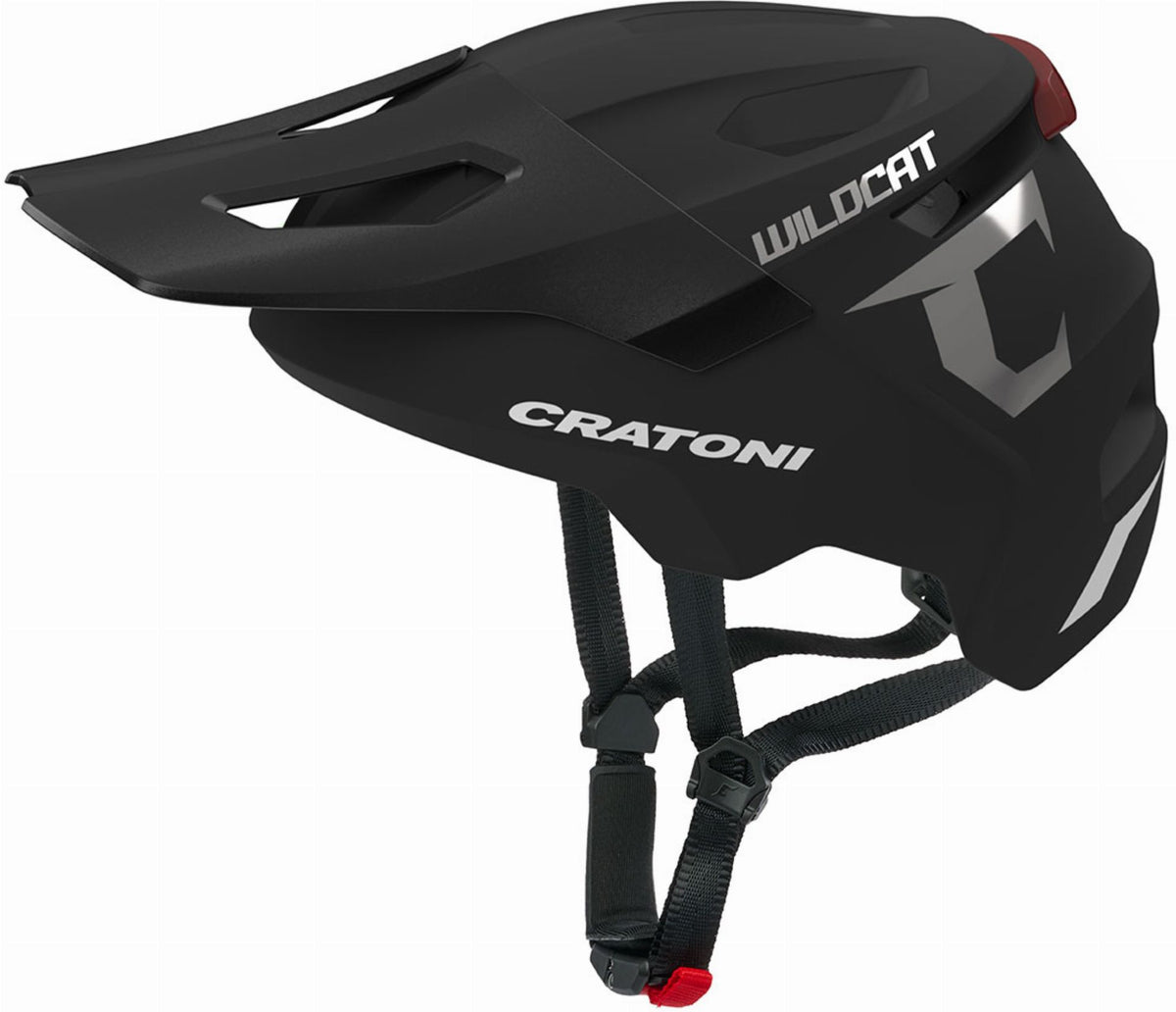 fahrradhelm kopfumfang 49 cm Cratoni WildCat LED Kinder-Helm black matt S/M (49-56 cm) – Biketech24