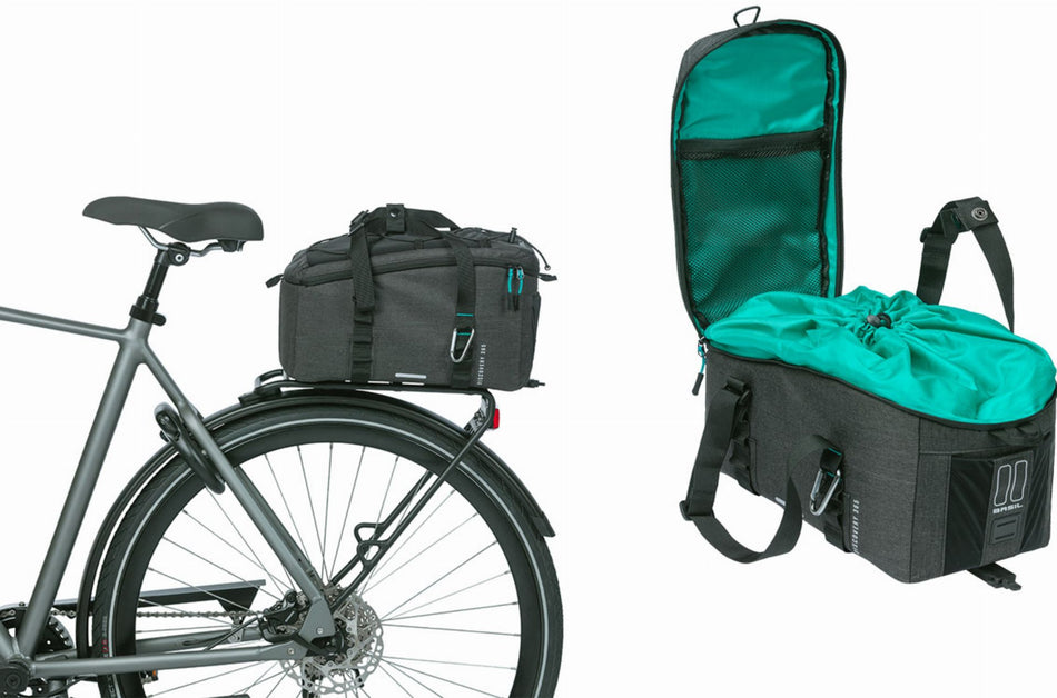 Basil Discovery 365D MIK 2.0 Gepäckträgertasche schwarz 9 L