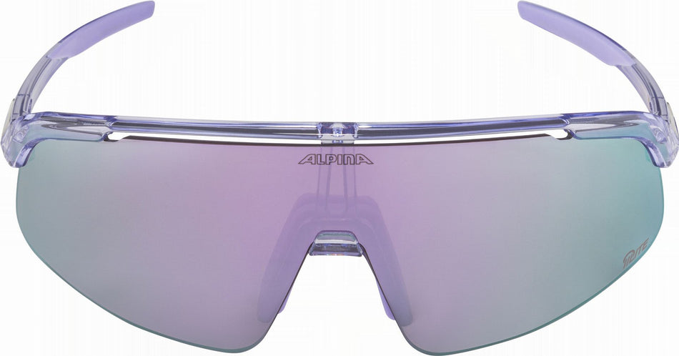 Alpina Turbo Pro S Q-Lite Sportbrille lilac gloss/mirror purple one size