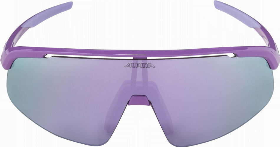 Alpina Turbo Pro Youth Jugendbrille berry gloss/mirror purple one size