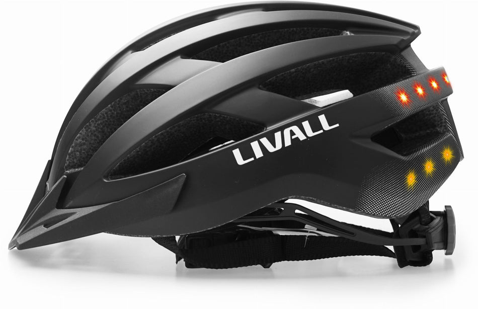 Livall MT1 Neo II MTB-Helm inkl. BR 80 Fernbedienung schwarz matt