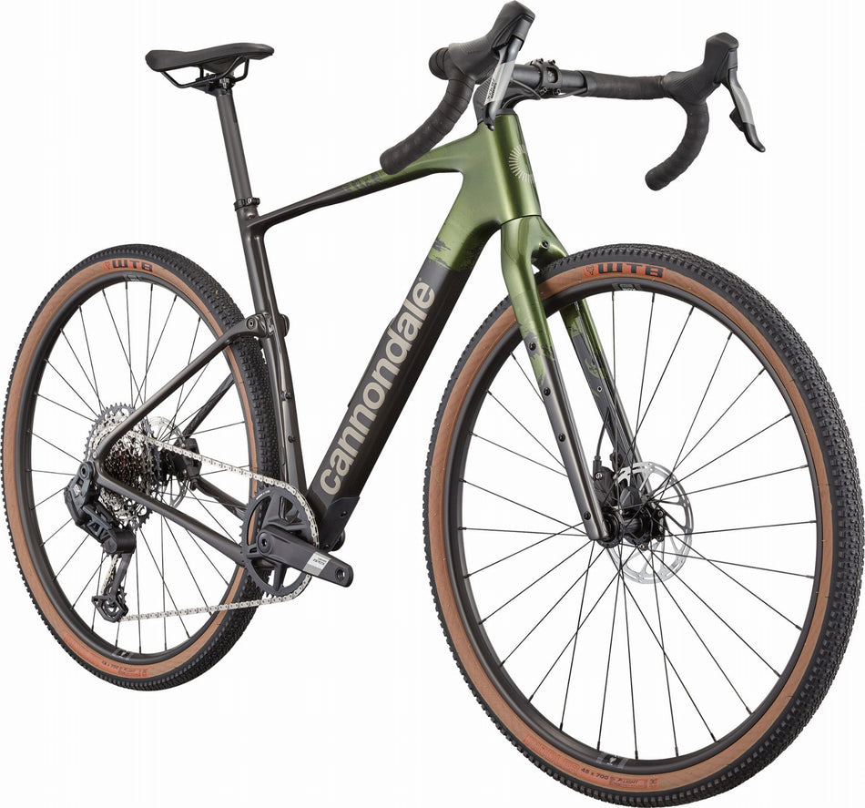 Cannondale Topstone Carbon 2 AXS 1x Gravelbike Diamant 28" spruce green