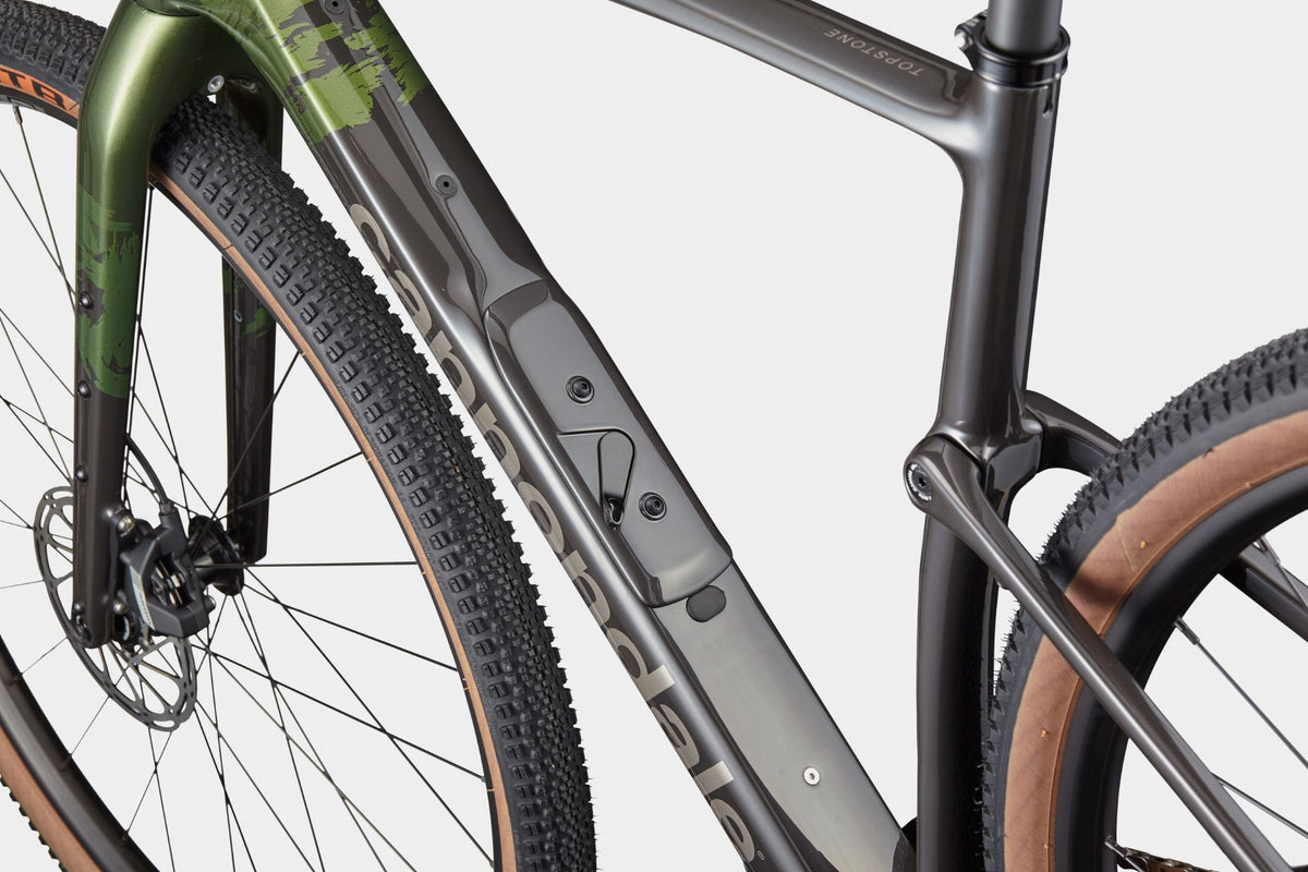 topstone schutzblech Cannondale Topstone Carbon 2 AXS 1x Gravelbike Diamant 28" spruce gree – Biketech24