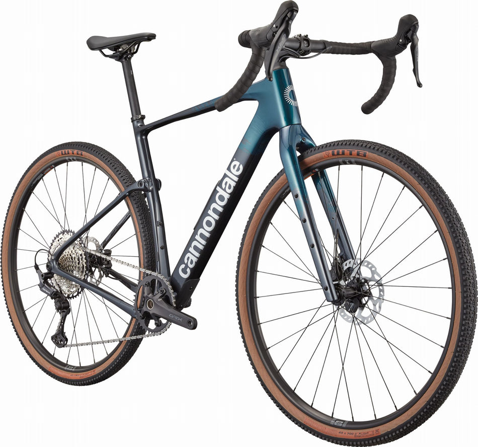 Cannondale Topstone Carbon 3 GRX 1x Gravelbike Diamant 28" deep teal