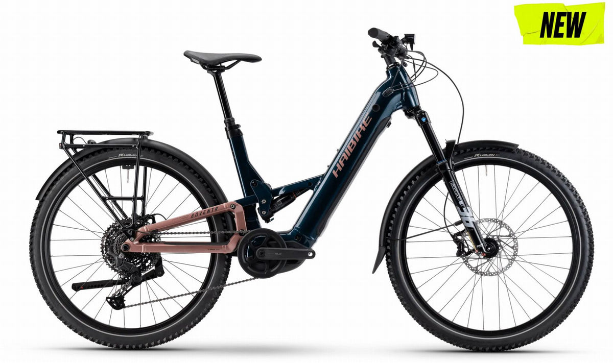 mountainbike haibike e bike fully Haibike Adventr 8.5 600 Wh E-Bike Fully Wave 27,5" copper/mystery glän – Biketech24