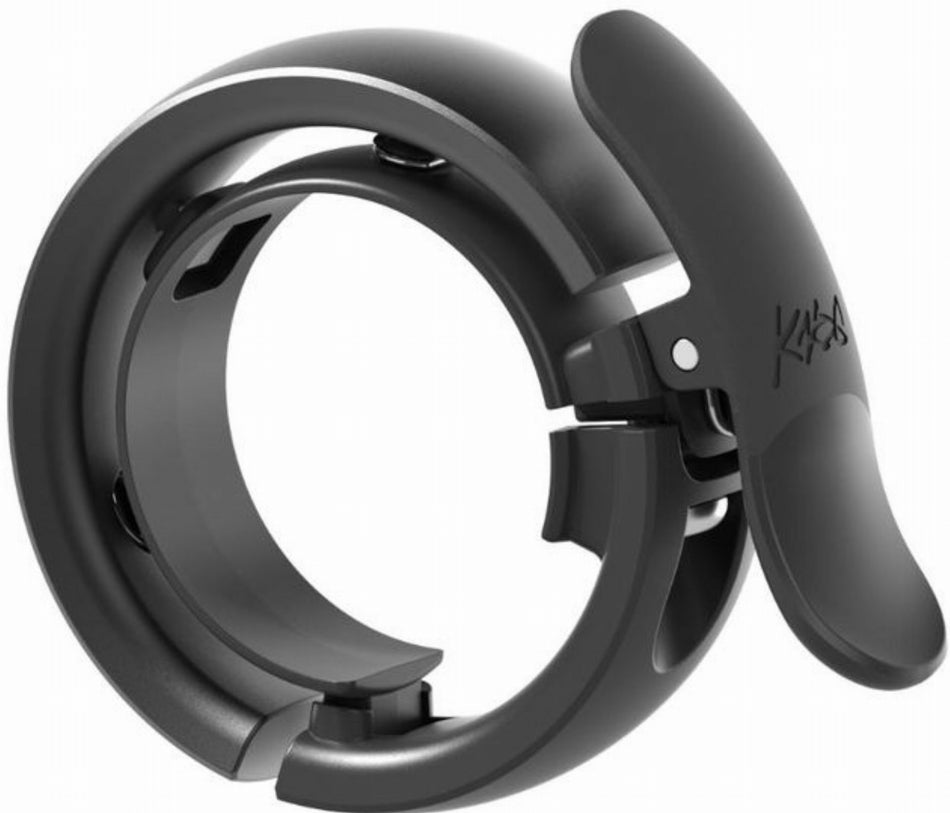 Knog Oi Prima Fahrradklingel anthracite/black