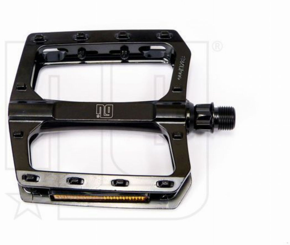 NG Sports Celantroo Plattform-Pedal mit Reflektor 1 Paar schwarz 115,8 x 103,4 mm