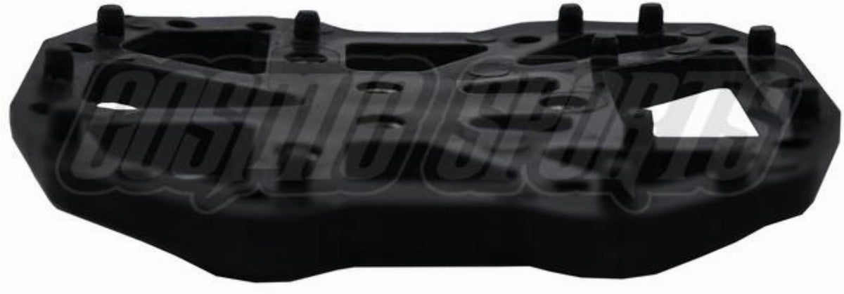 NG Sports Keihee Pedalplattform Adapter für Klickpedale 2-Loch + 3-Loch 1 Paar schwarz 90 x 80 x 7 mm