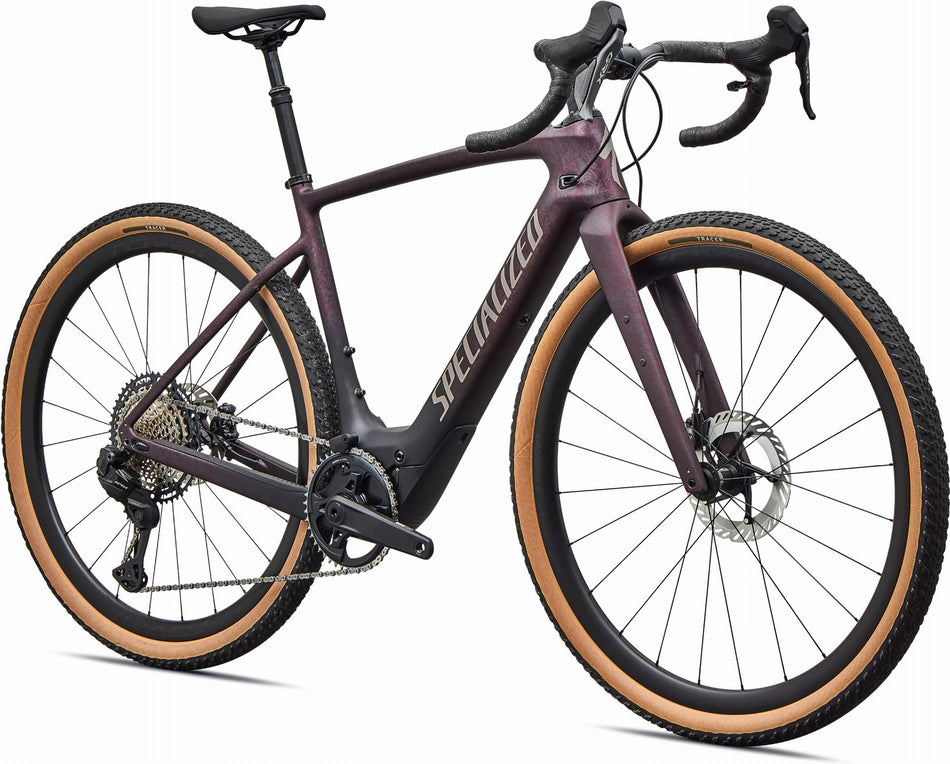 Specialized Creo SL Expert Carbon 320 Wh E-Gravel Rad Diamant 28" Satin Nebula Metallic/bordeaux Metallic Dry Impasto/desert Metallic