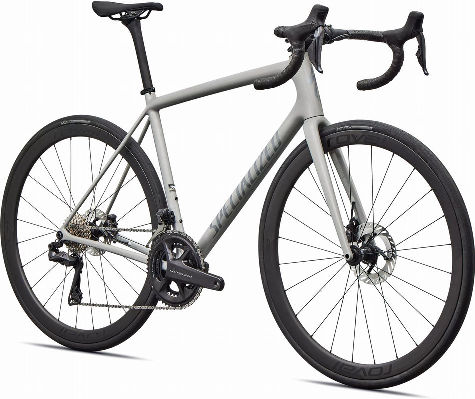 Specialized Aethos 2 Expert DI2 Rennrad Diamant 28" Gloss Dolomite Metallic / Blue Pearl Over Shadow Silver