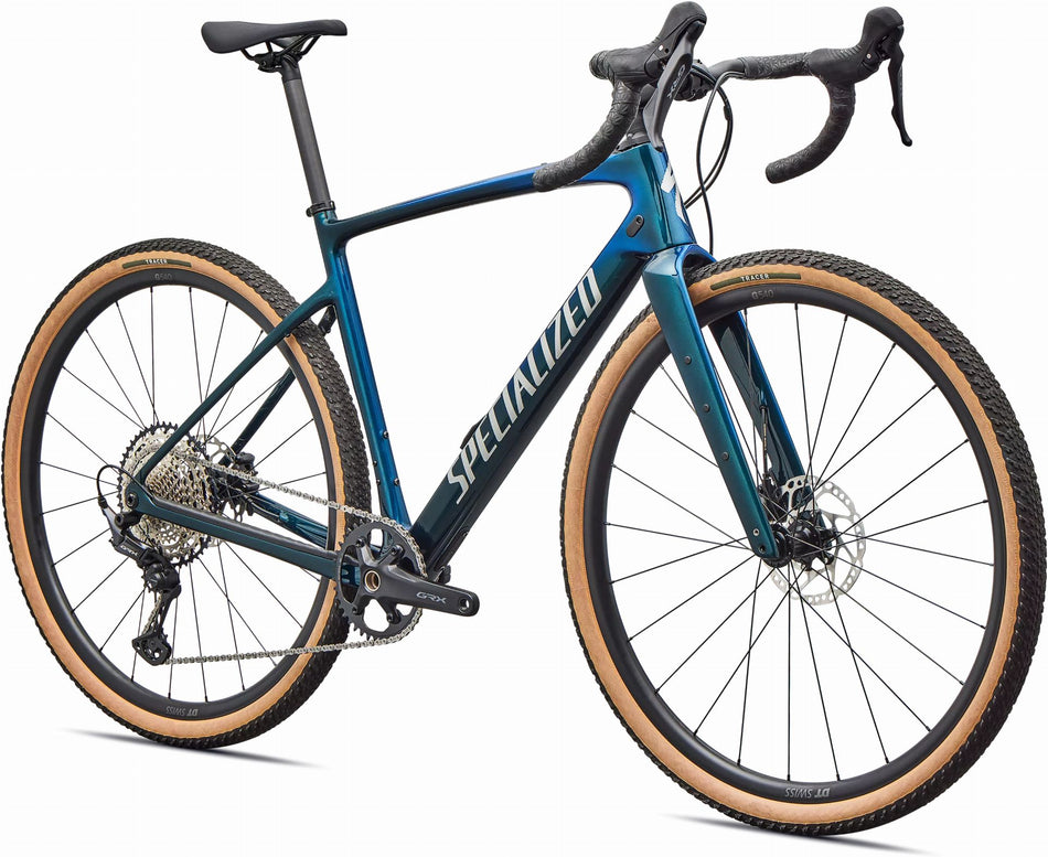 Specialized Diverge 4 Sport Carbon Gravelbike Diamant 28" Emerald Metallic/silver Dust